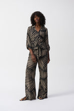 Load image into Gallery viewer, Gauze Tropical Print Wide-Leg Pants - Joseph Ribkoff
