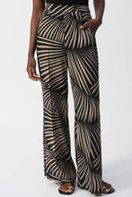 Load image into Gallery viewer, Gauze Tropical Print Wide-Leg Pants - Joseph Ribkoff
