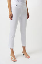 Load image into Gallery viewer, Textured Jacquard Crop Pull-On Pants - Joseph Ribkoff
