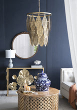 Load image into Gallery viewer, Timeless grandeur in the large Aline Ginger Jar with bold blue and white contrast.
