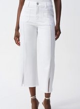 Load image into Gallery viewer, Culotte Jeans With Embellished Front Seam - Joseph Ribkoff
