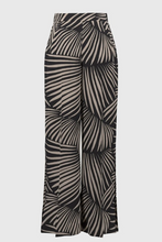 Load image into Gallery viewer, Gauze Tropical Print Wide-Leg Pants - Joseph Ribkoff
