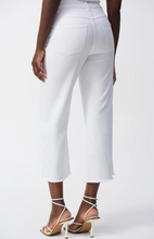 Load image into Gallery viewer, Culotte Jeans With Embellished Front Seam - Joseph Ribkoff
