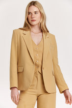 Load image into Gallery viewer, Elevate your style with the Baylor Blazer, a comfortable blend of 95% polyester and 5% spandex, perfect for any occasion.
